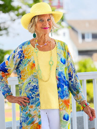 PALE YELLOW HAT LULU-B