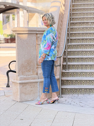 Ethyl Button Cuff Capri - Sincere ETHYL JEANS