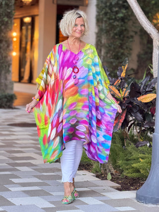 Painted Ovals Modal Kaftan KikiSol