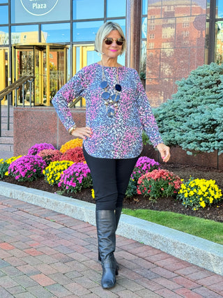 LULU-B SHADES OF ROYAL 2 POCKET SCOOP