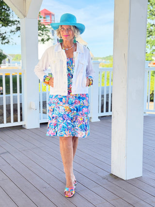 SEASIDE JEWELS CHA CHA DRESS TANGO MANGO