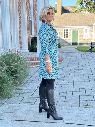 Lulu B Bay Club Ruffle Sleeve Dress