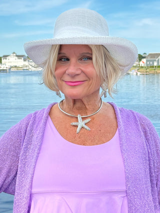 STARFISH BLING SILVER SET
