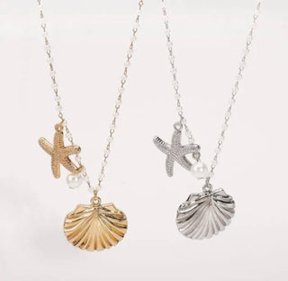SEASHELL DROP NECKLACE