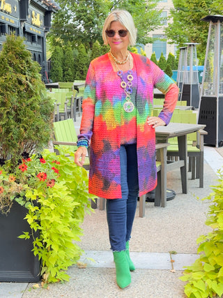 Ethyl Artwork Cardigan