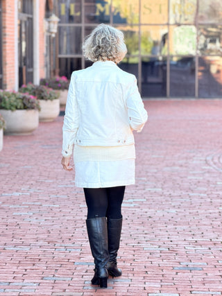 LULU B CREAM VELOUR SKORT PRE-ORDER SHIPS NOV 4 TH LULU-B