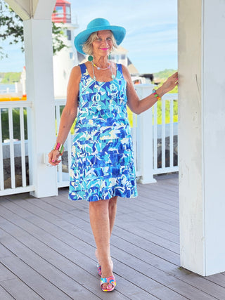 CAPE COD BREEZE CHA CHA DRESS TANGO MANGO