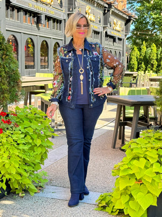 Ethyl The Whimsy Jacket BLUE