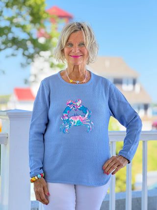 BEACH CLUB PERRI CRAB SWEATER LULU-B