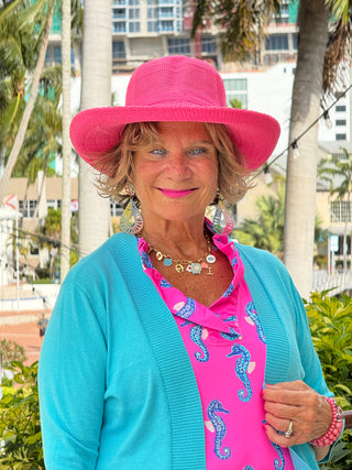 LULU B SEAHORSE BAY SLEEVELESS RUFFLE TOP