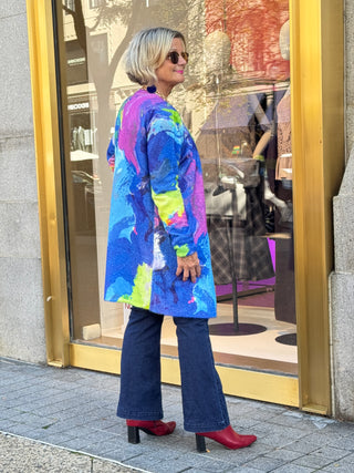 RIVER CRUISE BLUE CARDIGAN
