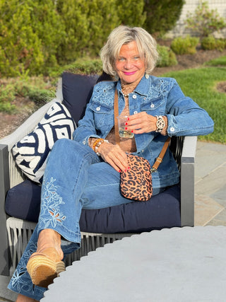Ethyl Statement Denim Jacket - Bashful white ETHYL JEANS