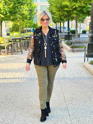 Ethyl The End Game OLIVE Pant - Intrinsic