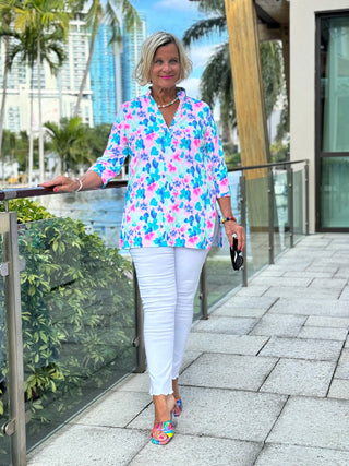 PINK PETALS TUNIC