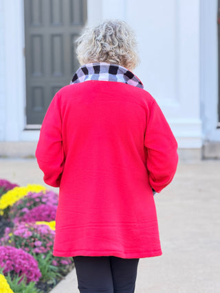 SNOWMAN HOUNDSTOOTH BLAZER Cathys Place