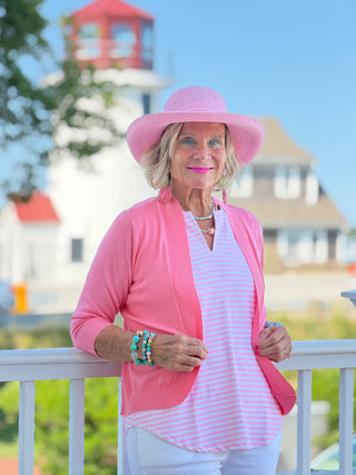 DOCKSIDE PRETTY PINK TANK LULU-B