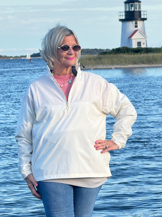 Women’s Beacon Lightweight Pullover WHITE