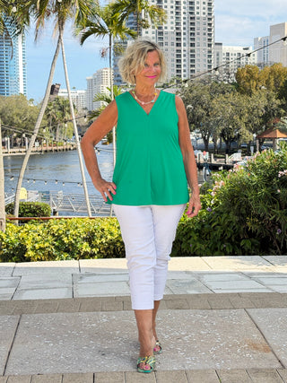 Lulu B Full Emerald Green Zipper Jacket LULU-B