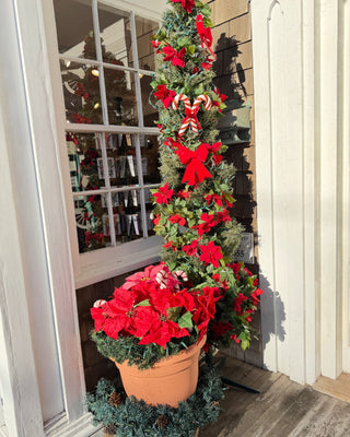 Bow Pearl Christmas Sweater Little Daisy Closet