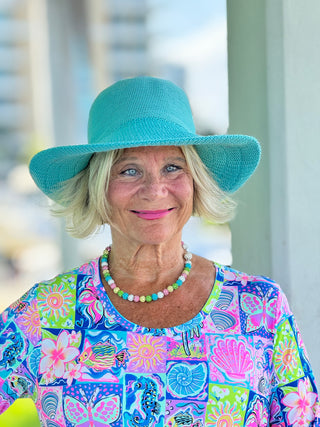 SANDY BEACH COLOR SLEEVE DRESS