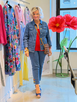 Ethyl Button Up Buttecup Jacket - Heavenly ETHYL JEANS