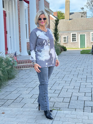 SHADES OF GRAY SWEATER