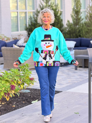 SNOWMAN TOP Cathys Place