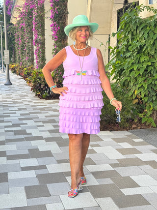 LULU-B LILAC CHA CHA SKORT