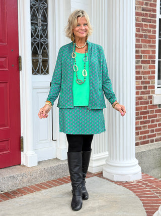 LULU B GREEN SKORT LULU-B