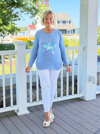 BEACH CLUB PERRI STARFISHGSWEATER LULU-B