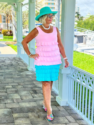 SEAFOAM CHA CHA SKORT