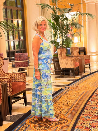 BLUE MARINE CHA CHA MAXI DRESS TANGO MANGO
