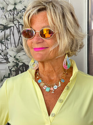 LULU-B SUNSHINE YELLOW TUNIC