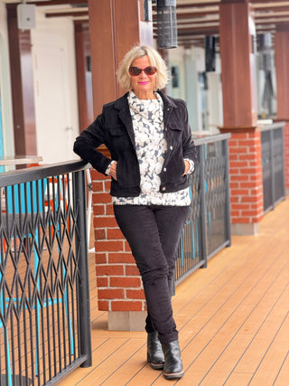 Ethyl Soft Shawlneck Sweater - Assist ETHYL JEANS
