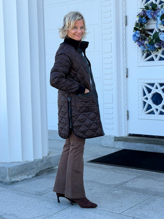 Reversible Puffer With SweaterRemovable Hood CHARLIE B