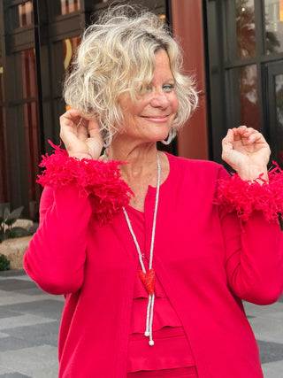 LULU-B CRIMSON RED CHA CHA MAXI