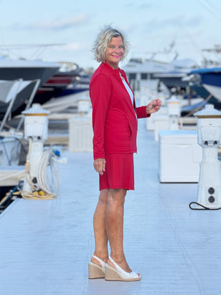 REGATTA RED SKORT LULU-B