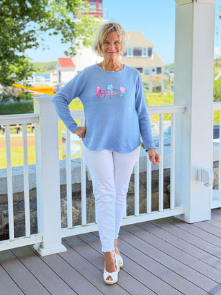 BEACH CLUB PERRI ADIRONDACK SWEATER LULU-B