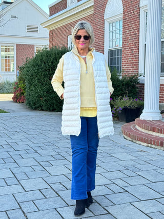 CHAMOIS HALF ZIPPER