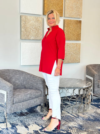 LULU-B RED TUNIC