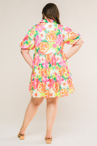 DIVINE INTUITION WOVEN MINI DRESS