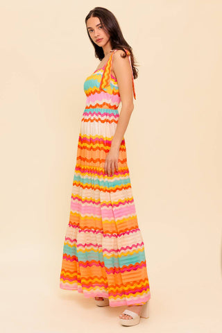 IN THE SPOTLIGHT WOVEN MAXI DRESS