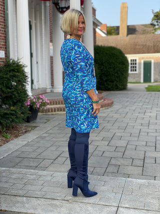 FANTASIA BLUE DRESS SLEEVE