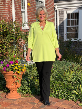 LULU-B LIME TUNIC