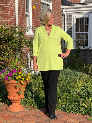 LULU-B LIME TUNIC