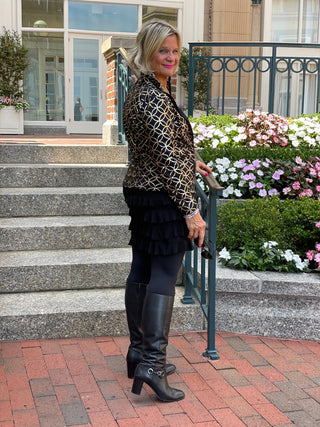BLACK CHA CHA SKORT