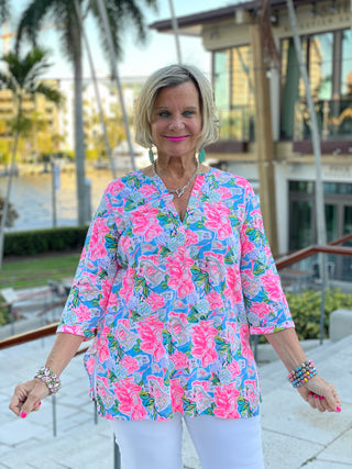 GOLFING IN STYLE TUNIC TOP