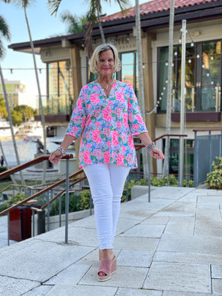 GOLFING IN STYLE TUNIC TOP