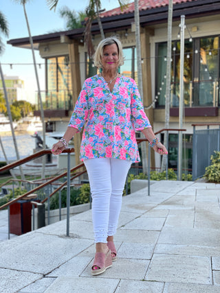 GOLFING IN STYLE TUNIC TOP