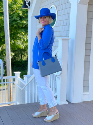 BLU TUNIC